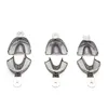 Dental Metal Impression Trays Stainless Steel Impression Tray With Holes Quarter ,Anterior, Small, Medium,Large ► Photo 3/6