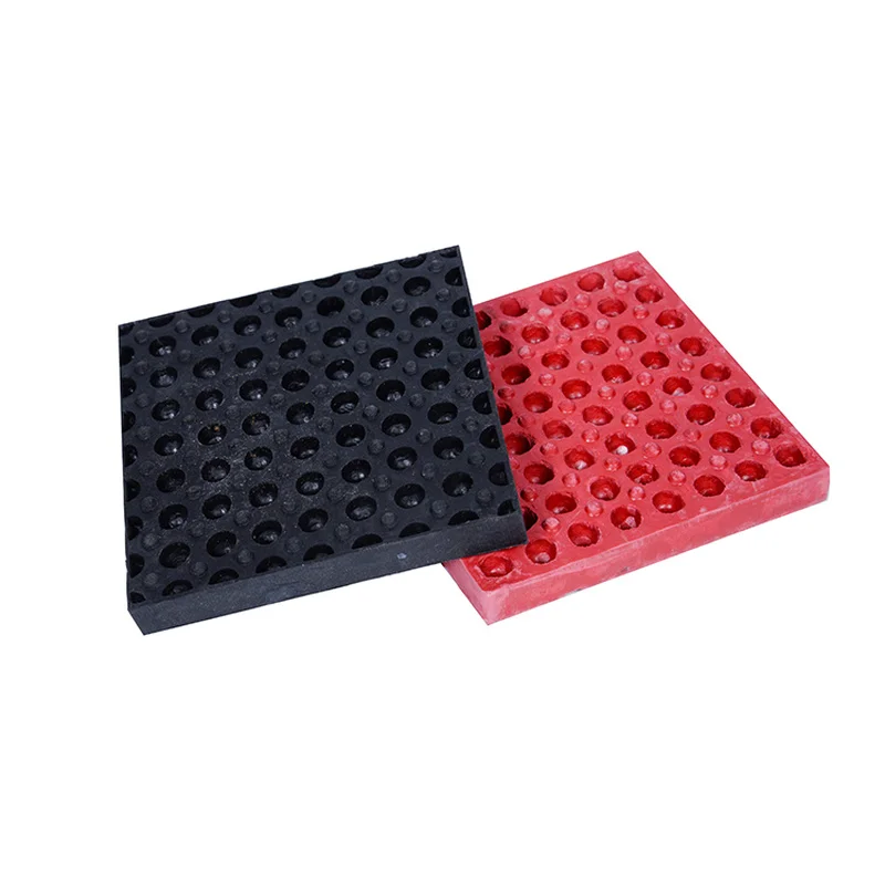 120X120X20mm тяжелое машинное оборудование анти Вибрационный коврик мульти резиновый