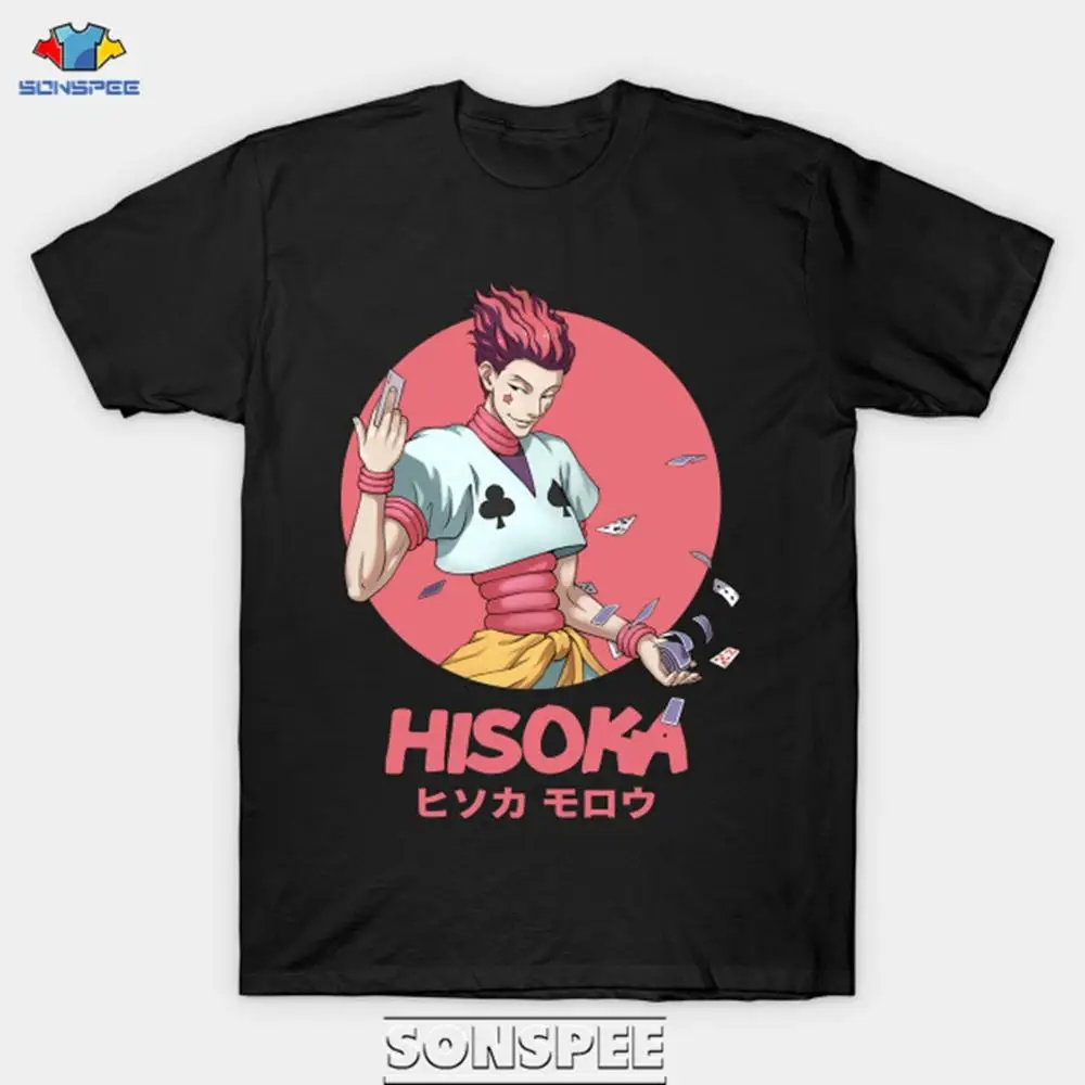 Hot Comic Hisoka T Shirt Men Women New Fashion Boys Girls Short Sleeve Hip Hop Tees Suitable Summer Casual Hisoka Black T Shirt T Shirts Aliexpress