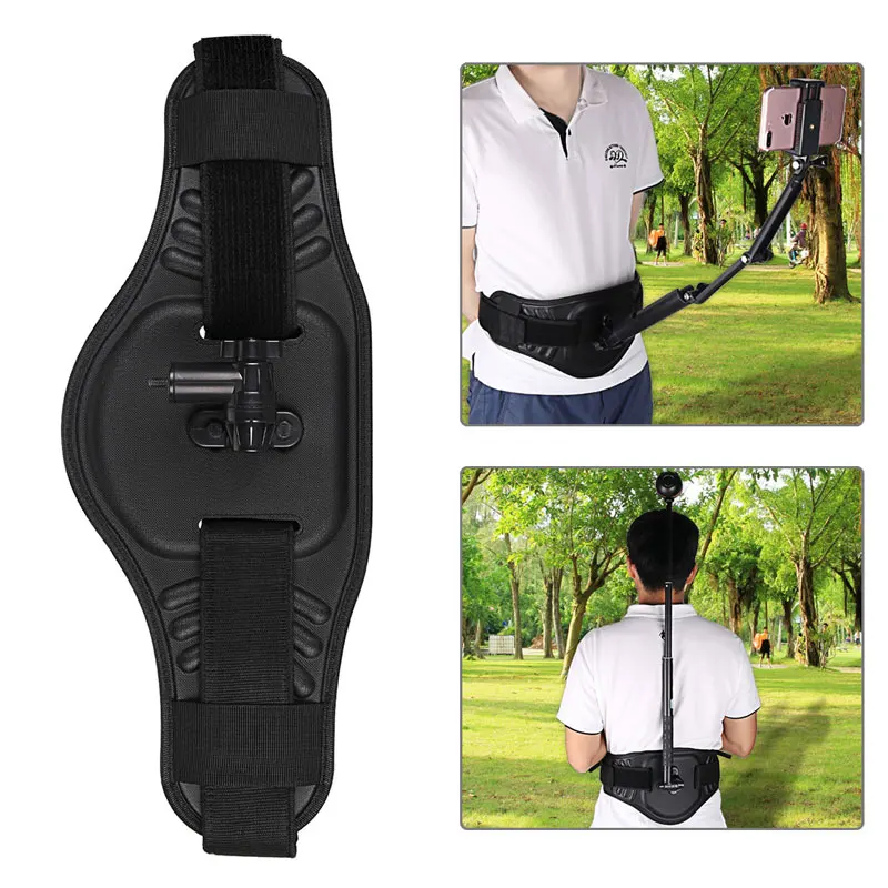 

Waist Belt Mount Strap Fixed Holder Bracket With Adapter Screw For GoPro DJI OSMO Pocket Insta360 ONE X Cameras Accessories