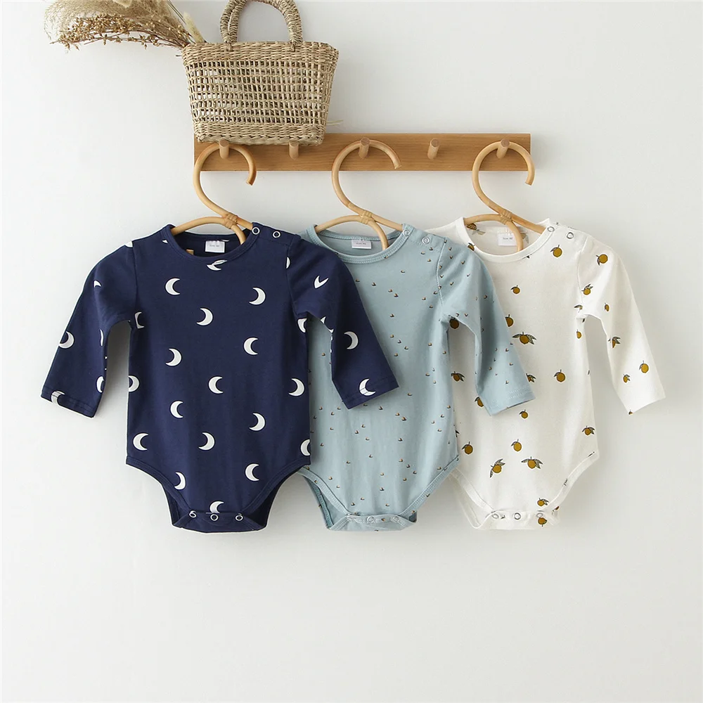 3 Pcs/ lot Long Sleeve Baby Clothing Girl Boy One Piece baby Sleeper Baby  Homewear Clothes Fashion Baby Boys Girls Rompers Sets|Rompers| - AliExpress