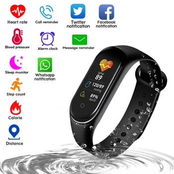 

M5 2020 Smart Watch Bracelet IP67 Waterproof Smart watch Sport Smart Watch Fitness Tracker Smartband Fitness