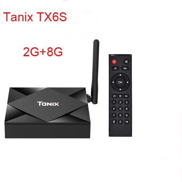 2G 8G Предпродажа Tanix TX6S Android 10,0 ТВ приставка Allwinner H616 4G ram 32GB 64GB rom 2,4G/5 GHz Wifi Bluetooth H.265 Youtube телеприставка - Цвет: 2G 8G