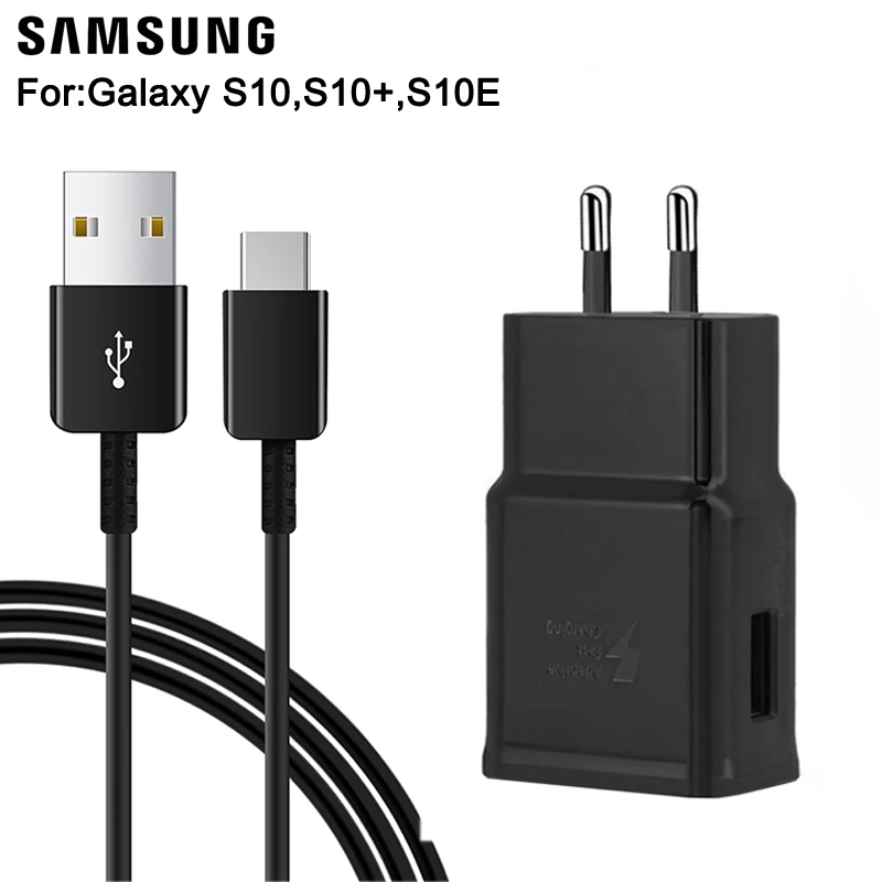 Samsung Оригинальное Быстродействующее настенное зарядное устройство для Galaxy S9 G9600 +