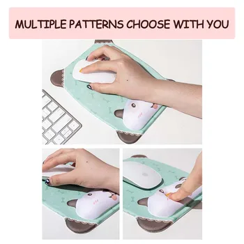

Cute Cartoon Mouse Pad With Wrist Rest For Computer Laptop Notebook Keyboard Mouse Mat Computer office accessories