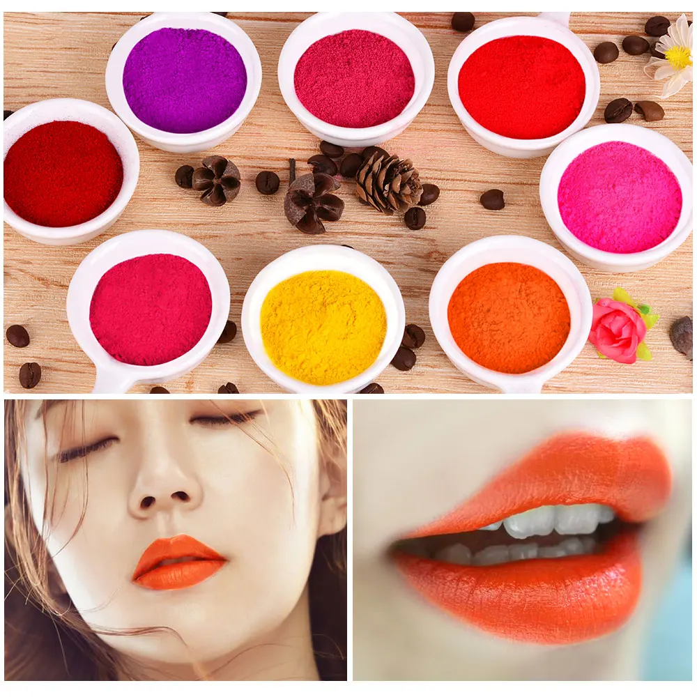 Diy Lipstick Pigment Powder Lip Gloss Pigment For Diy Lipgloss Powder