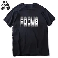 COOLMIND 100% bawełna lato luźne ostrości druku mężczyzna T koszula dorywczo luźne o-neck mężczyźni tshirt z krótkim rękawem t-shirt męskie koszulki