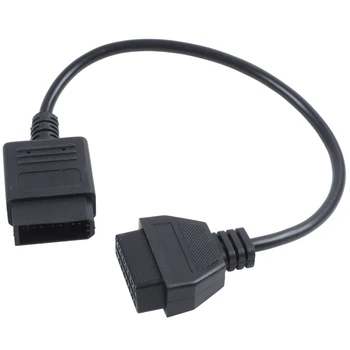 

For Nissan 14 Pin To 16Pin Cable Obd Ii Diagnostic Interface 14Pin To Obd2 16 Pin Adapter Works For Auto Car Vehicles