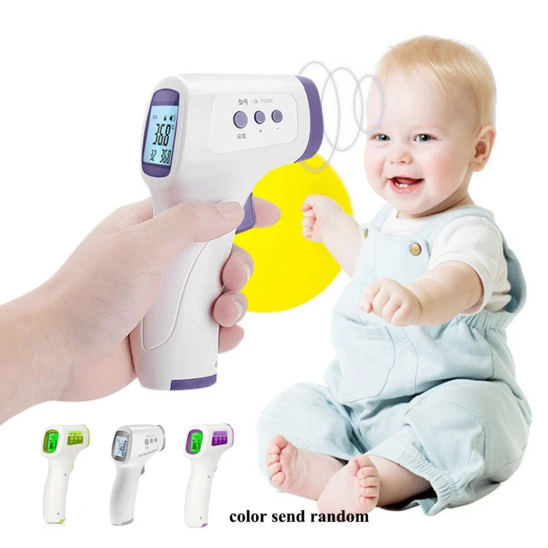 

Contactless IR Infrared Thermometer Baby Thermometer Laser LCD Backlight Digital Pyrometer Body Temperature Meter