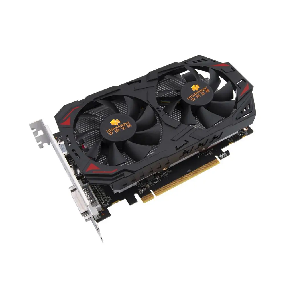 Видеокарта HUANANZHI RX 580 8G 2048 SP 256Bit GDDR5 6000MHz 1206MHz HDMI DVI DP 14Nm 896 единиц 150W видео