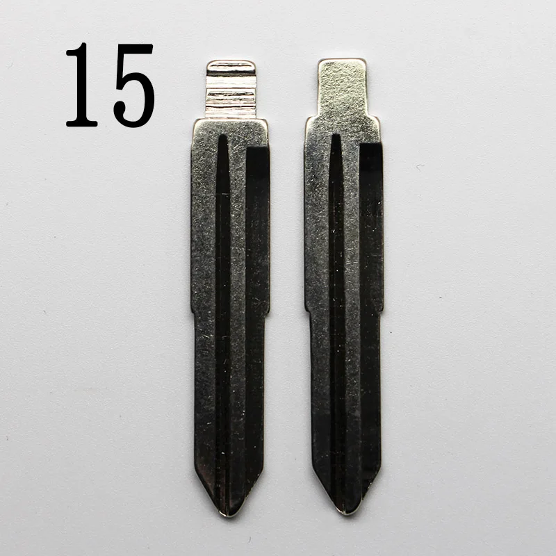 1-20#01#02#03#04#5#7#8#11#15#19#20# ключ для автомобиля embryo Автомобильный ключ Embryo замена головки ключа - Цвет: 15