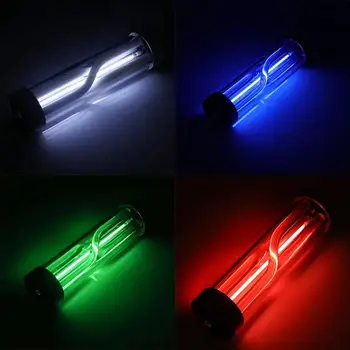 

17cm G1/4 Computer Cylinder Water Cooling Tank Virus Reservoir LED Light PC Computer Water Cooling Accessories