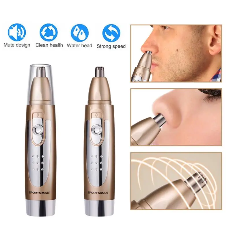 NEW 3 In1 Electric Ear Nose Hair Trimmer Hair Removal Eyebrow Trimer Ear Face Clean Razor Removal Shaving Safe No Pain Face Care