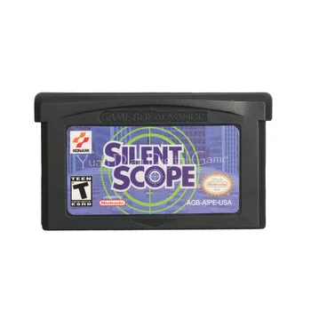 

For Nintendo GBA Video Game Cartridge Console Card Silent Scope English Language US Version