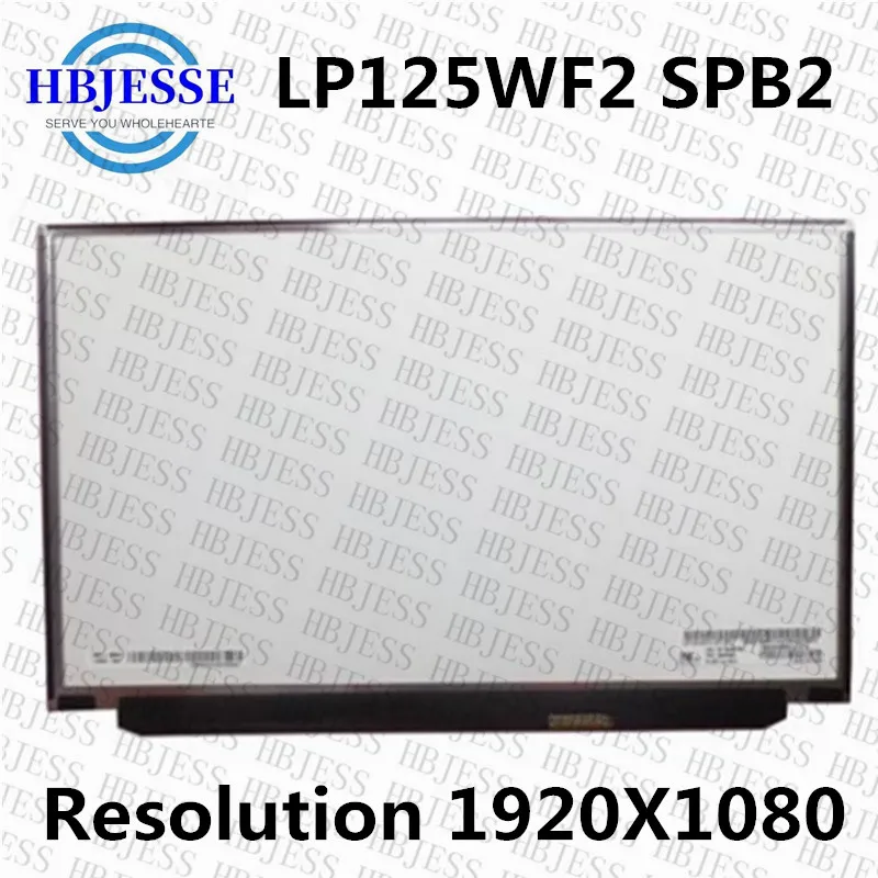 

LP125WF2-SPB2 00HN899 00HM745 for Lenovo FRU 12.5 FHD 1920x1080 IPS Display for lg LP125WF2 SP B2 (SP)(B2) LP125WF2 SPB2