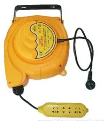 Prise électrique rétractable pour moto, 15m, équipement de réparation automobile 