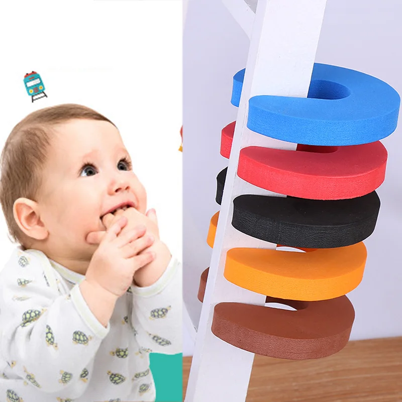 Cerradura de seguridad creativa para puerta de Cerradura de seguridad para bebés, armario para baño, protección para bebé, recién nacidos, pinza de sujeción, 5 uds.