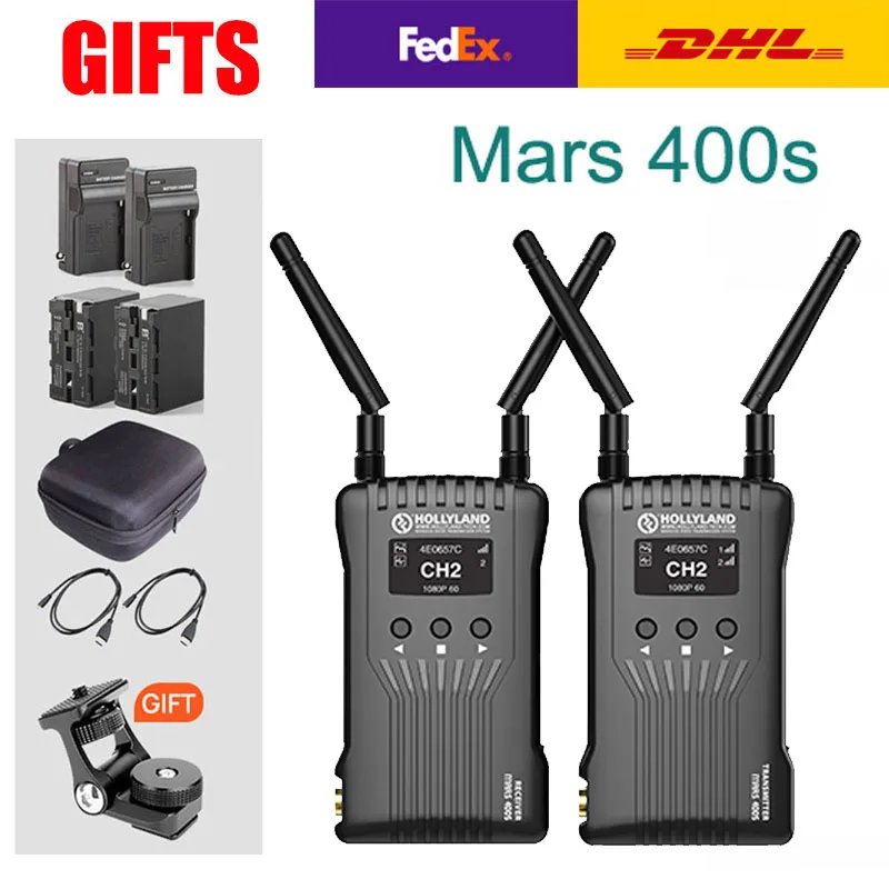 HOLLYLAND 400S 400FT HDMI+ SDI 1080P передача для камеры изображения Беспроводная HD видео передача передатчик приемник