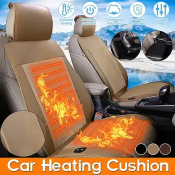 

12/24V Universal Auto Car Seat Heated Cover Cushion Pad Mat Front Protector Fast Electric Heated Adjustable Warm Winter 3 Mode