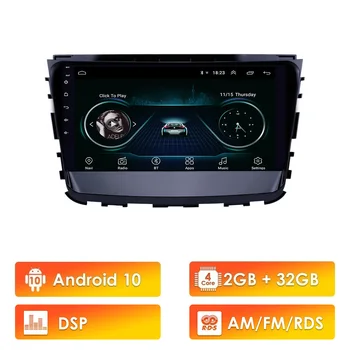 

10.1 inch 2 din Car Multimedia Player Android 10 RDS DSP Wifi GPS Navigation For Ssang Yong Rexton 2019