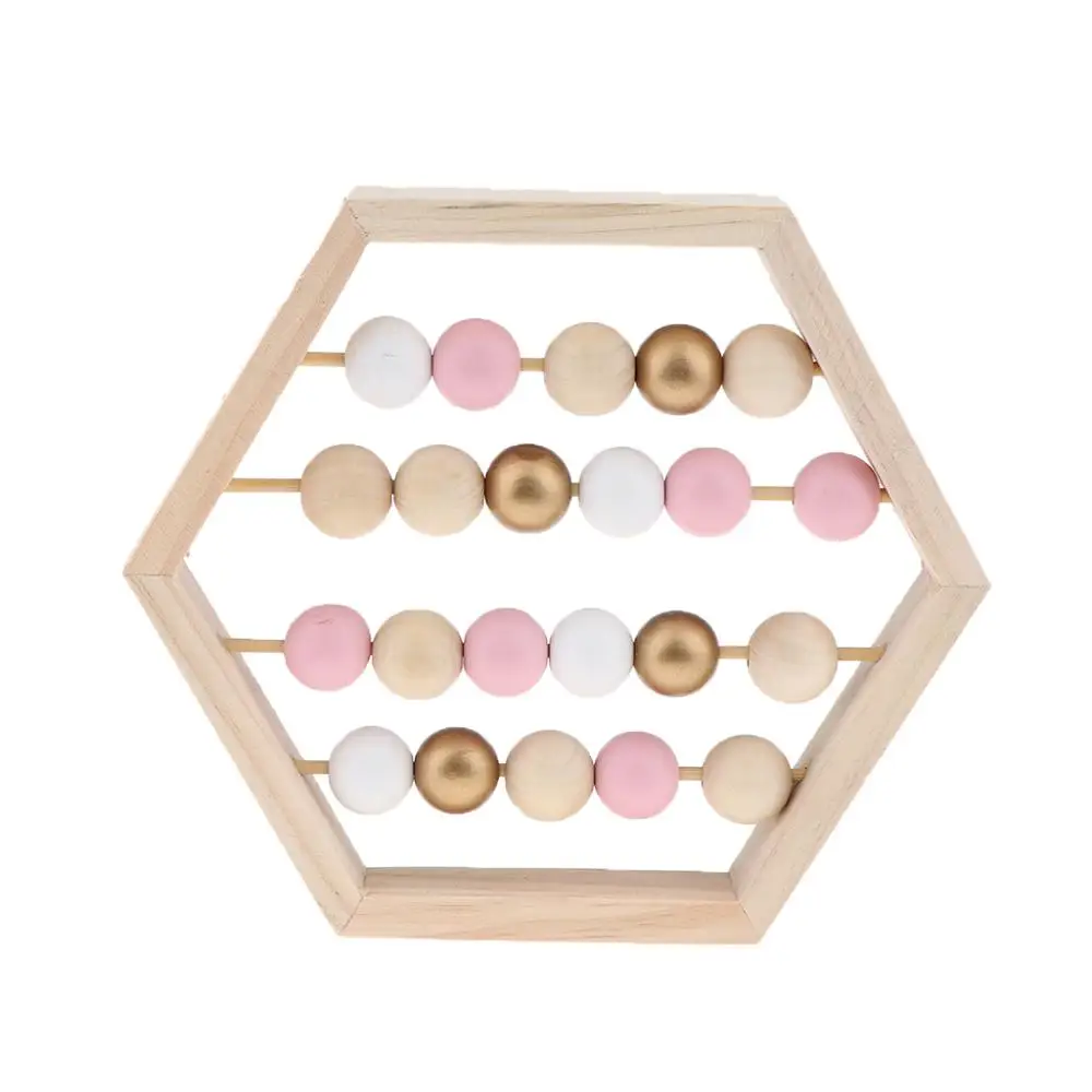 Обучающая игрушка Монтессори деревянные шарики из Abacus bead рождественский подарок