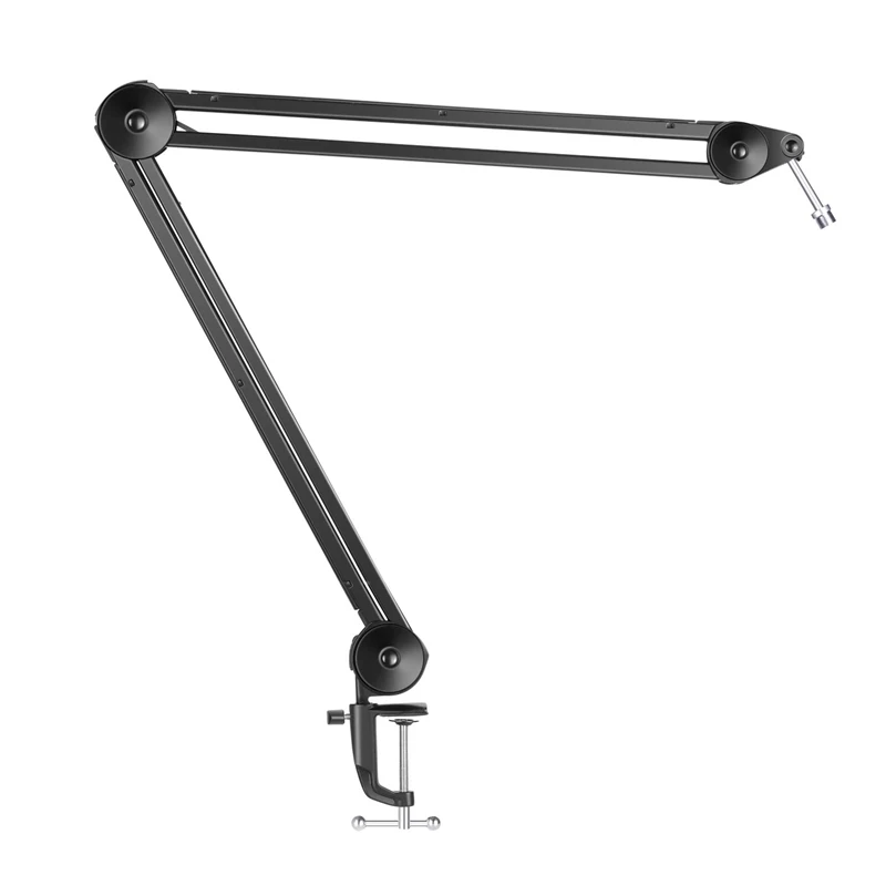 

Microphone Stand Adjustable Suspension Boom Arm with Built-In Spring for Voice Recording