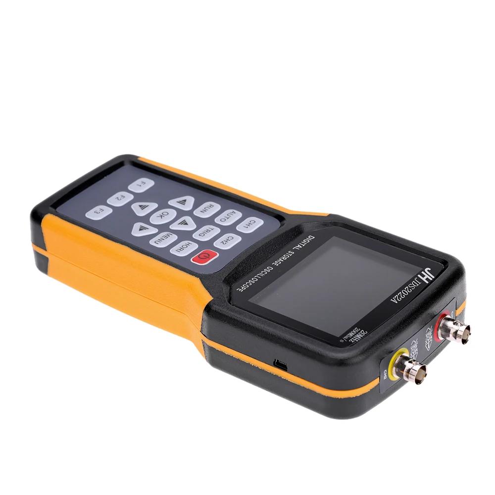 Мини цифровой TFT lcd двухканальный 2 канала Портативный осциллограф osciloscopio измеритель объема 20 МГц полоса пропускания 200MSa/s частота образца