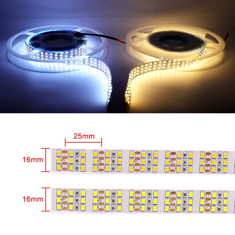 12V 24V LED Strip Lights 5M 2835 Flexible LED Tape H7185a5a3f8674b7eade0a2d124ad8708f