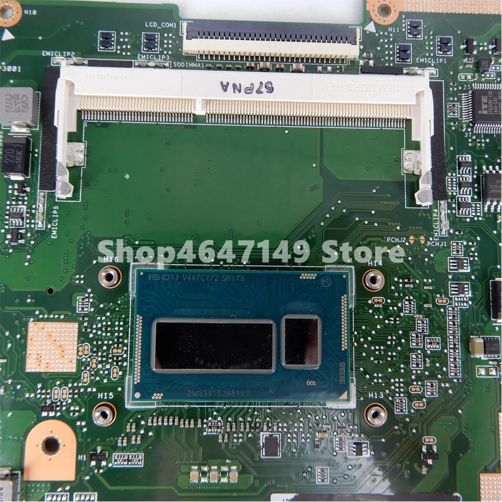  PT2001 Motherboard REV2.1 I5-4200CPU Mainboard For ASUS PT2001 Laptop Motherboard Test OK