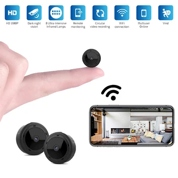 

W10 Mini WiFi Camera 1080P HD IR Night Vision Home Security IP Camera CCTV Motion Detection Baby Monitor Wireless DVR Camcorders