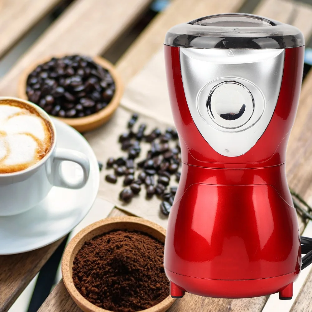 

Electric Coffee Bean Grinder Manual Grain Crusher Tool with Stainless Steel Blade EU Plug 220V coffee mill Household Appliances