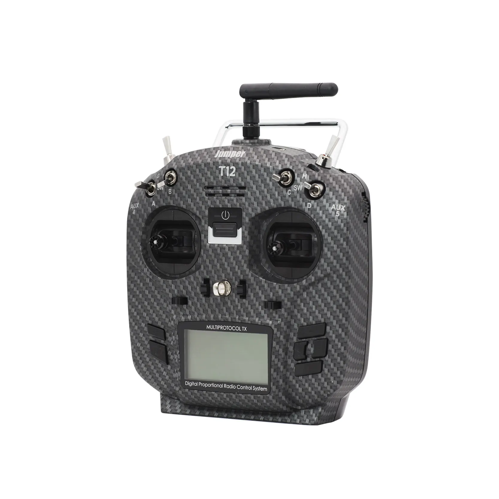

Jumper-xyz T12 Pro OpenTX 12ch High Sensitivity Hall Sensor Gimbal transmitter Radio with JP4-in-1 Multi-protocol RF Module