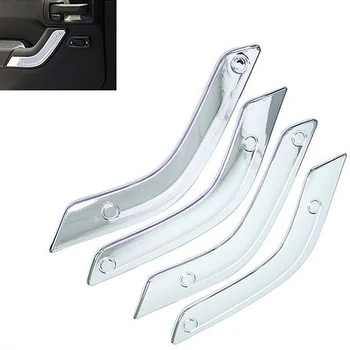 

18* Car Auto Silver Interior Cover Frame Trim For Jeep Wrangler JK JKU 2011-2017