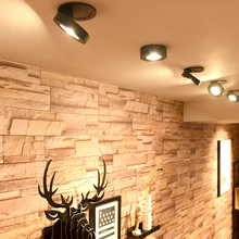 LukLoy Встраиваемый прожектор регулируемое освещение направление вниз огни офис выставка кафе потолочное утопленное пятно света