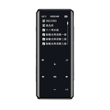 

HiFi Lossless 1.8 Inch Sn Bluetooth MP3 o Music Player Mini Sports Walkman Voice Recorder Support FM Radio,Recording,E-B