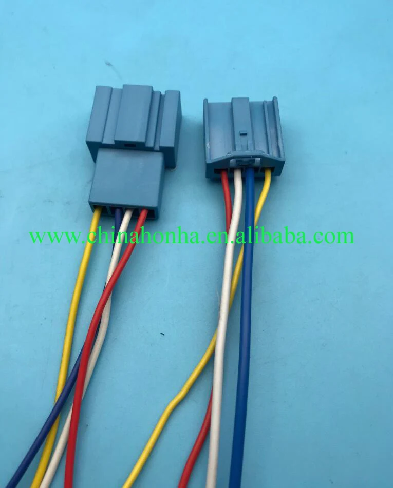 20 1 комплект 4 Pin 1719093-3 Мужской и автомобильный гнездовой разъём автомобильный разъем для динамиков Авто басовый разъем, Автомобильный Электрический разъем - Название цвета: 20