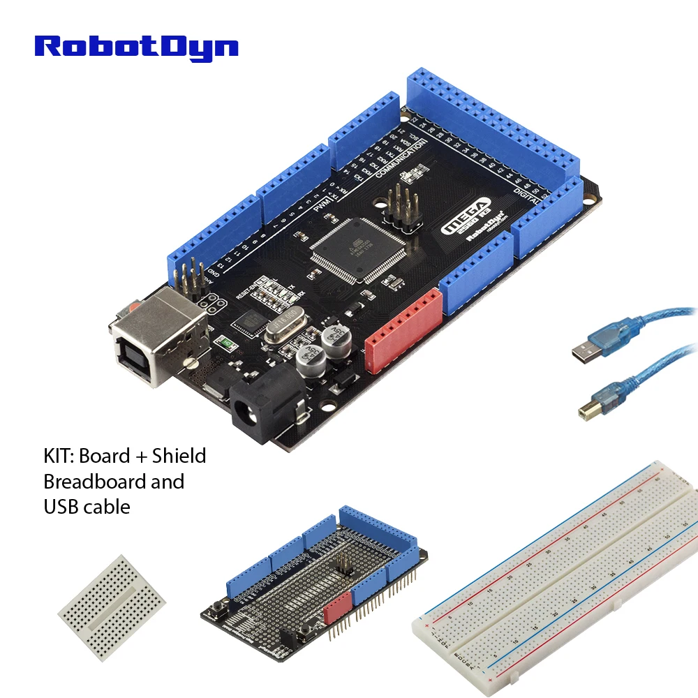 Контроллер Mega 2560 R3 с ATmega2560+ATmega16U2(Arduino- совместимый - Цвет: KIT 2