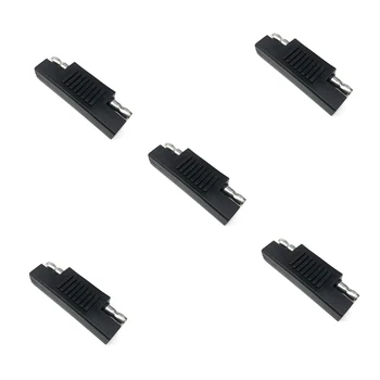 

5PCS DIY SAE Polarity Reverse Adapter SAE to SAE Connector for Quick Disconnect Wire Harness SAE Connector and Maintainer