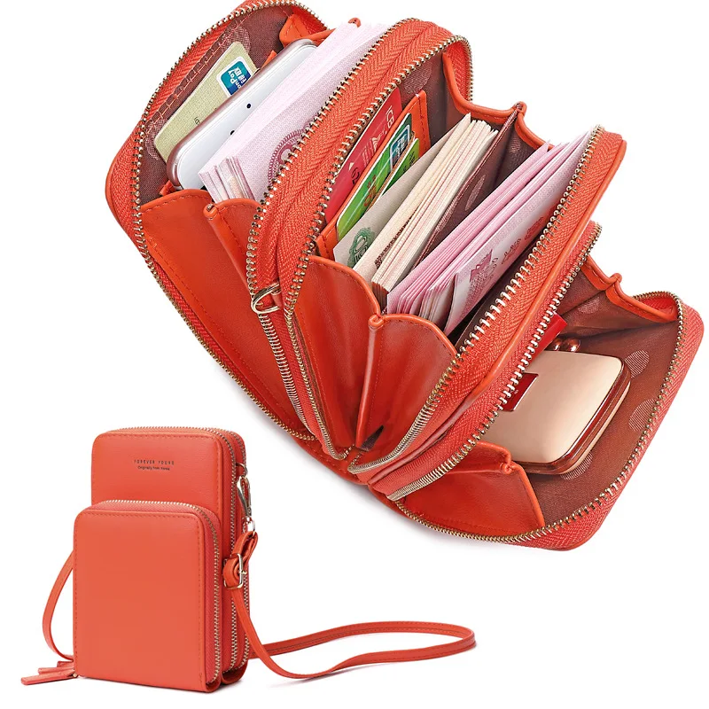 

Tallies pi ju bao Phone Bag Women's Shoulder Wallet 2020 New Style Korean-style Fashion Large Capacity Feature Oblique Bag Multi