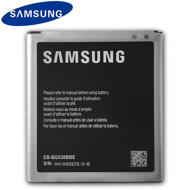 Samsung Original Battery EB-BG531BBE EB-BG530BBE For Galaxy Grand Prime J3 2016 G530 G531 EB-BG530CBU Phone Battery 2600mAh Samsung Original Battery EB-BG531BBE EB-BG530BBE For Galaxy Grand Prime J3 2016 G530 G531 EB-BG530CBU Phone Battery 2600mAh