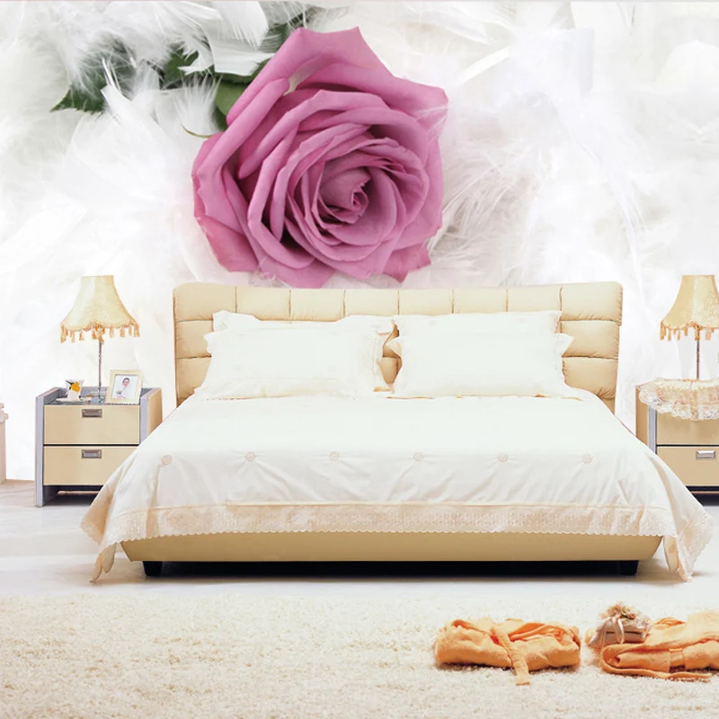 Romantic-Pink-Rose-Flower-Photo-Mural-Customized-Size-Non-woven-3D-Wallpaper-For-Wedding-Living-Room (3)