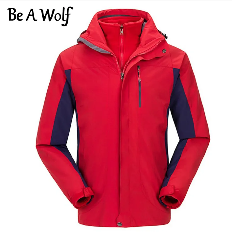 Be A Wolf Giacca Da Trekking All'Aperto Donna Uomo Giacca A Vento Campeggio Abbigliamento Da Sci Pesca Giacche Riscaldate Traspiranti Impermeabili
