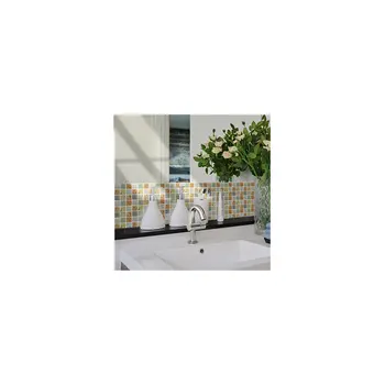 

20PCS/Set Self Adhesive Vinyl Ceramic Tile Stickers Waterproof Wallpaper for Bathroom Home Decor Contact Paper Kids Toy Sticker