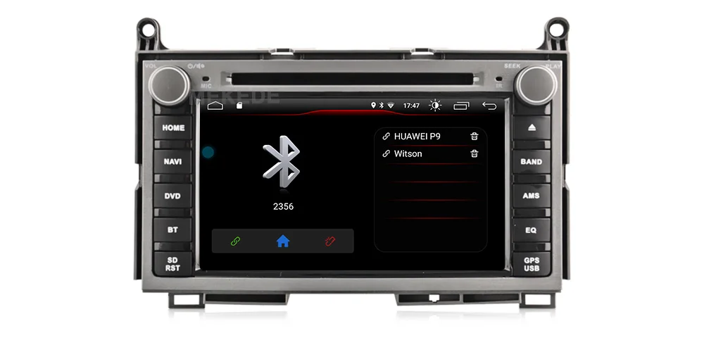 MEKEDE HD 2G+ 16G Android 9,0 AV выход автомобильный DVD мультимедиа для TOYOTA VENZA 2008 gps навигация радио плеер