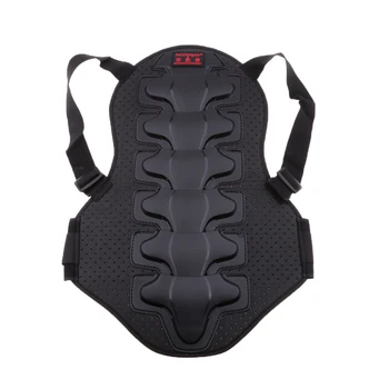 

Bicycle Motorcycle Back Protector Racing Skiing Skating Back Protection Anti-shock PE Cycling Vest Protective Gear Armor for Men