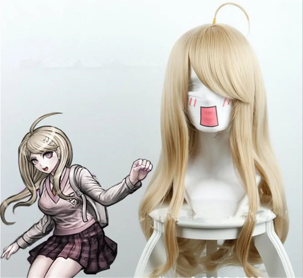 Парик для косплея Kaede Akamatsu новинка парик костюма Danganronpa V3 парики костюмы на
