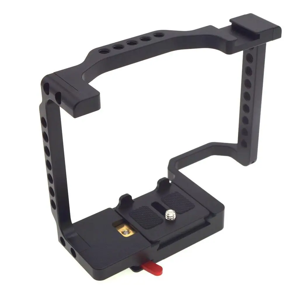 

Camera Cage Full Frame with Shoe Mount & Rosette Mount for Sony a7II a7SII a7III a7RIII a9 Photo Studio
