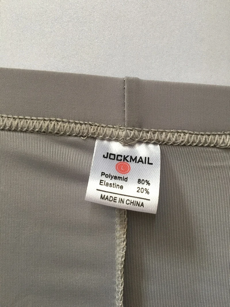 JOCKMAIL, нейлоновые трусы из шелка и спандекса для отдыха, мужские трусы, сексуальные трусы, мужские боксеры, шорты, домашняя одежда для сна, Гей Нижнее белье