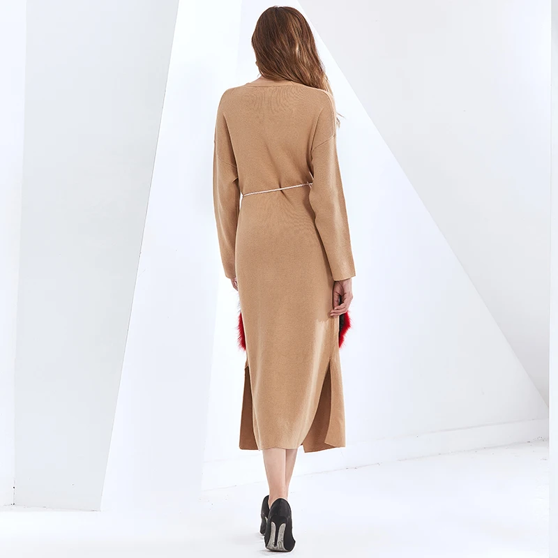 TWOTWINSTYLE Patchwork Plush Pocket For Female