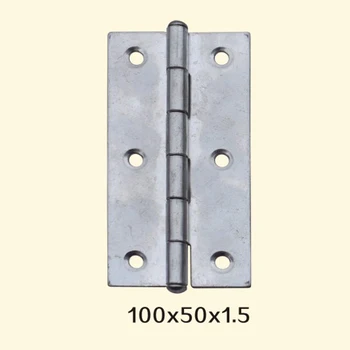 

Freeshipping 100*50*1.5mm Iron Metal Hinge Sewing Machine Folding Table Furniture Flip Tray Hinges Big Door Hinges